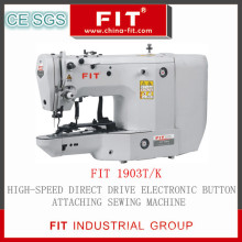 High-Speed-Direktantrieb elektronischen Knopf anbringen Nähmaschine (FIT1903T/K)